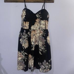 Black Floral Dress